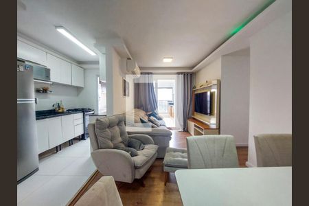 Sala de apartamento à venda com 3 quartos, 84m² em Jardim Caravelas, São Paulo