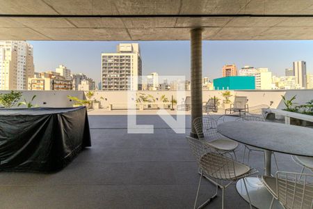 Apartamento para alugar com 27m², 1 quarto e sem vagaTerraço