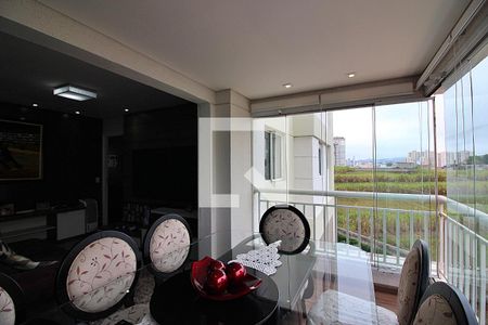 Sala Sacada de apartamento à venda com 3 quartos, 107m² em Vila Lusitânia, São Bernardo do Campo