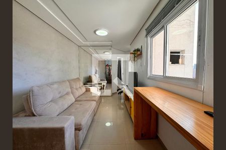 Sala de apartamento à venda com 2 quartos, 88m² em Vila Curuçá, Santo André