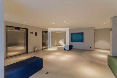 Apartamento para alugar com 36m², 1 quarto e sem vaga Apartamento para alugar com 36m², 1 quarto e sem vagaÁrea comum - Hall social