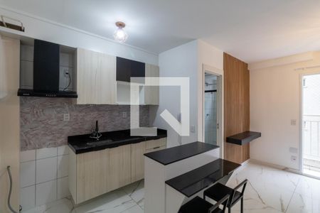 Studio - Cozinha de apartamento para alugar com 1 quarto, 25m² em Vila Ré, São Paulo