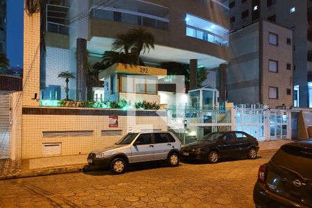 Fachada do Prédio de apartamento para alugar com 1 quarto, 64m² em Guilhermina, Praia Grande