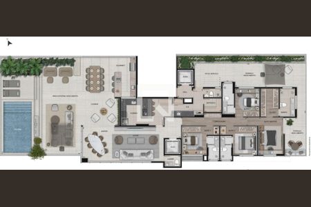 Apartamento à venda com 4 quartos, 191m² em Anchieta, Belo Horizonte