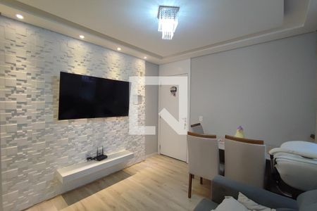 Sala de apartamento à venda com 2 quartos, 47m² em Jardim do Lago Continuação, Campinas