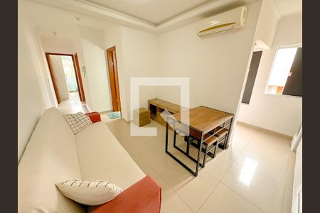 Sala de apartamento para alugar com 2 quartos, 60m² em Ingleses Norte, Florianópolis