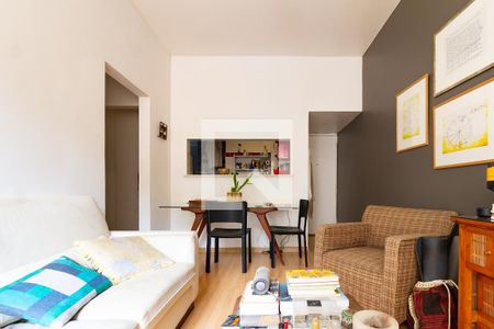 Apartamento à venda com 54m², 1 quarto e sem vaga Apartamento à venda com 54m², 1 quarto e sem vagaDetalhe da sala