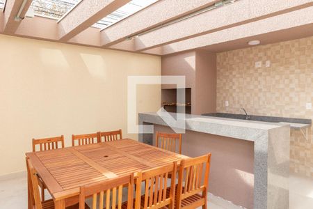 Área comum - Churrasqueira de apartamento para alugar com 1 quarto, 30m² em Parque Industrial Tomas Edson, São Paulo