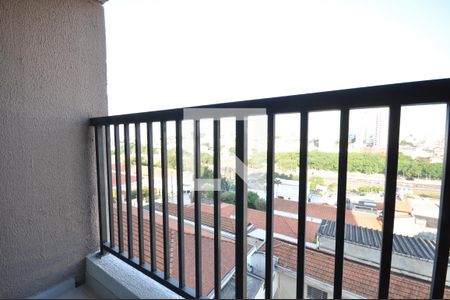 Sacada da Sala de apartamento à venda com 1 quarto, 27m² em Vila Mazzei, São Paulo