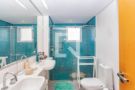 Apartamento para alugar com 133m², 3 quartos e 2 vagasBanheiro da Suíte 1