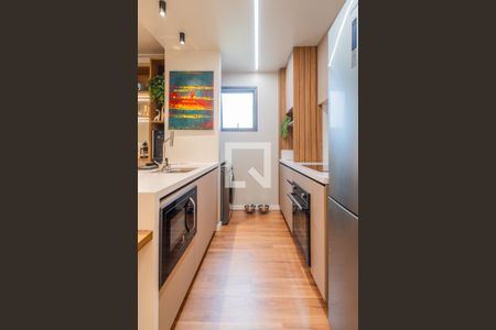 Apartamento à venda com 54m², 1 quarto e 1 vagaCozinha e Área de Serviço