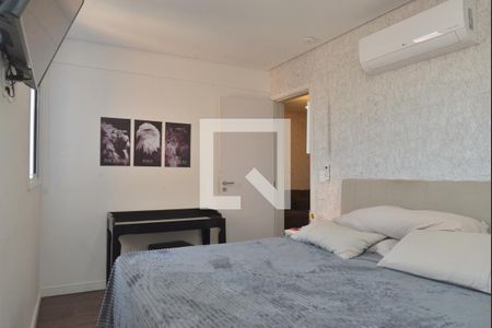 Quarto Suite 1 de apartamento à venda com 2 quartos, 128m² em Vila Camilópolis, Santo André