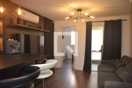 Sala de apartamento à venda com 2 quartos, 128m² em Vila Camilópolis, Santo André