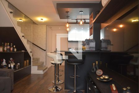 Sala de apartamento à venda com 2 quartos, 128m² em Vila Camilópolis, Santo André