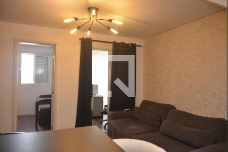Sala de apartamento à venda com 2 quartos, 128m² em Vila Camilópolis, Santo André