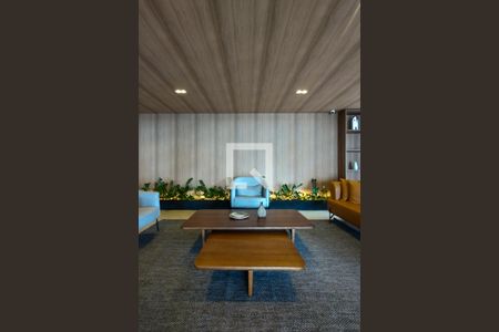 Apartamento para alugar com 110m², 2 quartos e 2 vagasHall social