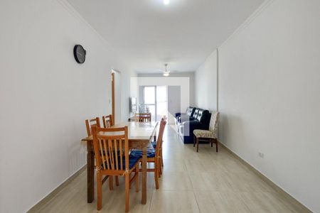 Sala de apartamento para alugar com 2 quartos, 110m² em Caiçara, Praia Grande
