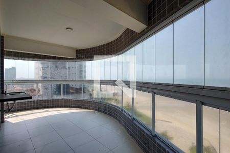 Sacada de apartamento para alugar com 2 quartos, 110m² em Caiçara, Praia Grande