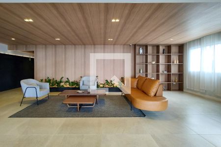 Apartamento para alugar com 110m², 2 quartos e 2 vagasHall social