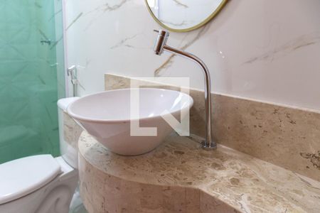 Banheiro da Suíte de casa para alugar com 3 quartos, 100m² em Parque Continental Ii, Guarulhos