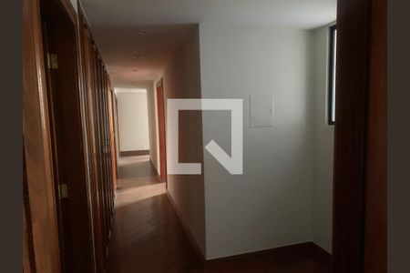 Corredor íntimo de apartamento à venda com 4 quartos, 253m² em Funcionários, Belo Horizonte