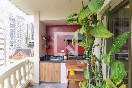 Varanda da Sala de apartamento para alugar com 3 quartos, 110m² em Vila Andrade, São Paulo