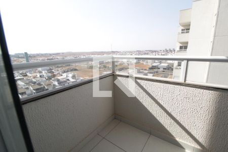 Sacada de apartamento para alugar com 2 quartos, 56m² em Novo Mundo, Uberlândia