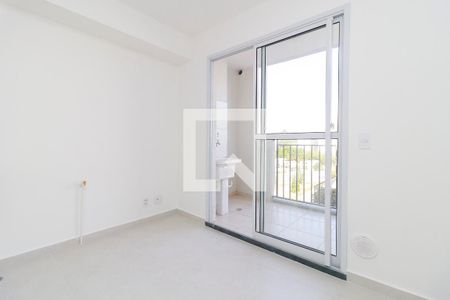 Sala - Cozinha de apartamento para alugar com 2 quartos, 36m² em Jardim Caravelas, São Paulo