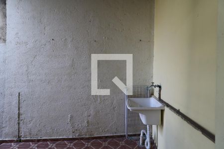 Área de Serviço de casa para alugar com 1 quarto, 44m² em Vila Palmares, São Caetano do Sul