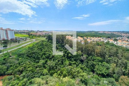 Vista da Varanda de apartamento à venda com 2 quartos, 64m² em Loteamento Parque São Martinho, Campinas