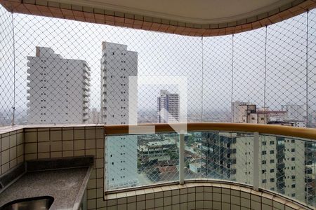 Varanda de apartamento para alugar com 1 quarto, 60m² em Aviação, Praia Grande