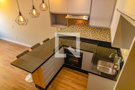 Studio à venda com 31m², 1 quarto e sem vagaCozinha