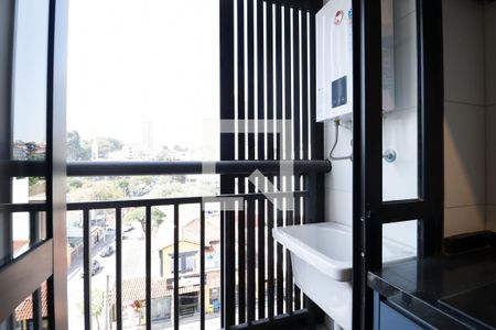 Apartamento para alugar com 28m², 1 quarto e sem vagaCozinha e Área de Serviço