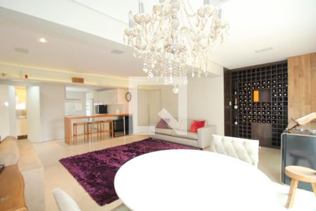 Sala de apartamento para alugar com 2 quartos, 130m² em Paraíso do Morumbi, São Paulo