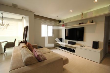 Sala de apartamento para alugar com 2 quartos, 130m² em Paraíso do Morumbi, São Paulo