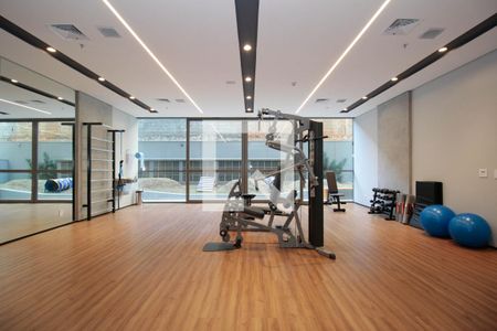 Studio à venda com 24m², 1 quarto e sem vagaAcademia