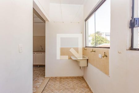 Área de Serviço de casa para alugar com 2 quartos, 45m² em Vila Gumercindo, São Paulo