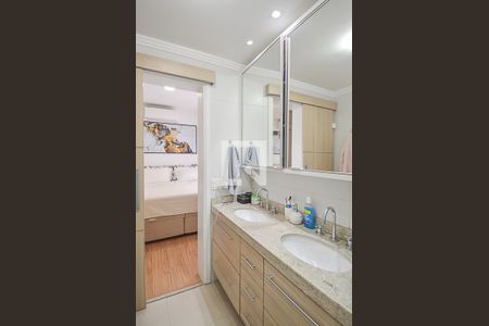 Apartamento para alugar com 128m², 3 quartos e 2 vagasBanheiro da Suíte 3