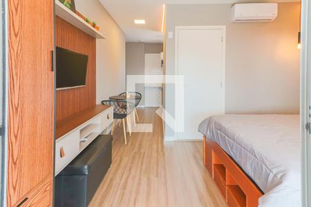 Quarto / Cozinha de kitnet/studio à venda com 1 quarto, 33m² em Butantã, São Paulo