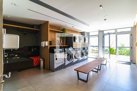 Studio para alugar com 33m², 1 quarto e sem vagaLavanderia prédio