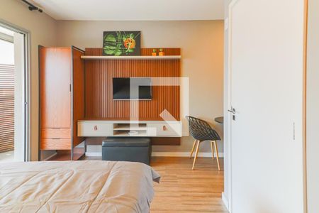 Quarto / Cozinha de kitnet/studio à venda com 1 quarto, 33m² em Butantã, São Paulo