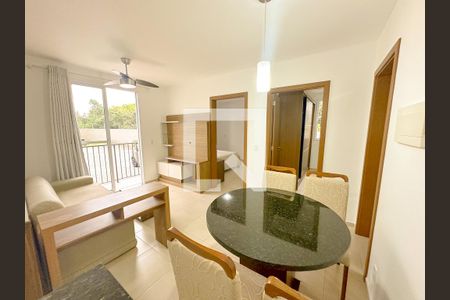 Sala de apartamento para alugar com 2 quartos, 62m² em Vargem do Bom Jesus, Florianópolis