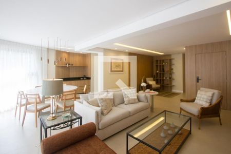 Sala de apartamento à venda com 2 quartos, 134m² em Chácara Santo Antônio (zona Sul), São Paulo