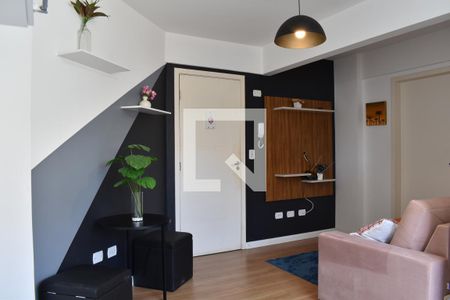 Sala de apartamento para alugar com 1 quarto, 32m² em Portão, Curitiba