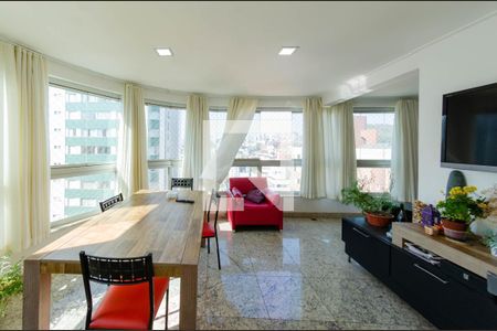 Varanda de apartamento à venda com 4 quartos, 245m² em Buritis, Belo Horizonte