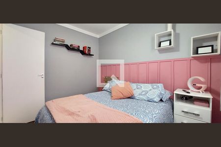Quarto 1 de apartamento à venda com 2 quartos, 50m² em Vila Homero Thon, Santo André