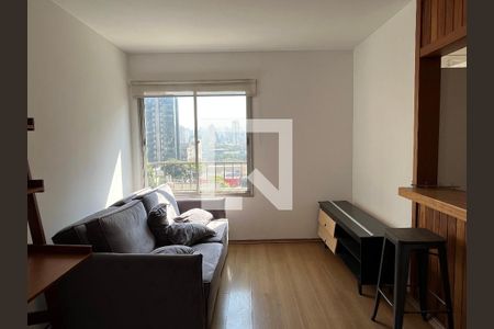 Sala de apartamento à venda com 1 quarto, 50m² em Vila Clementino, São Paulo