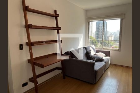 Sala de apartamento à venda com 1 quarto, 50m² em Vila Clementino, São Paulo