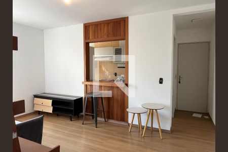 Sala de apartamento à venda com 1 quarto, 50m² em Vila Clementino, São Paulo