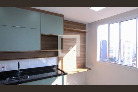 Sala/Cozinha de apartamento para alugar com 1 quarto, 25m² em Vila Prudente, São Paulo